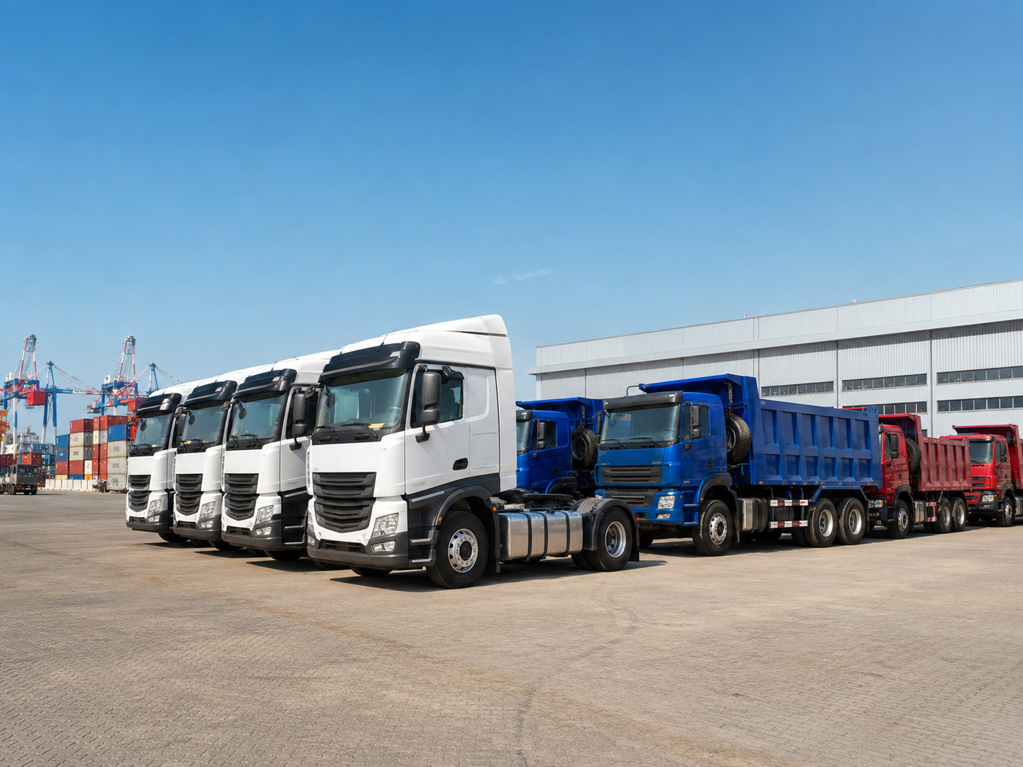 Heavy Trucks to the Middle East